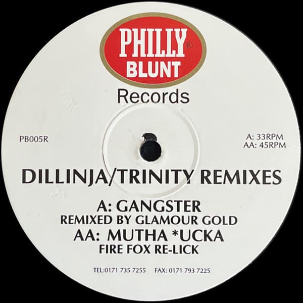 Dillinja / Trinity - Mutha*ucka / Gangster (Remixes)